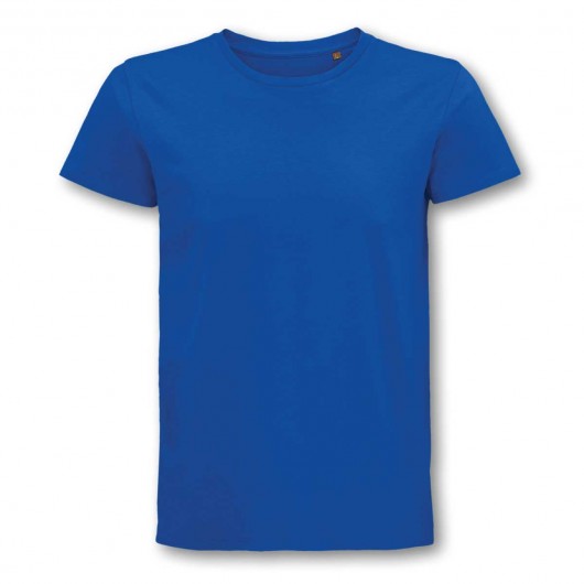 Promotional SOLS Pioneer Mens Organic T-Shirts Royal Blue
